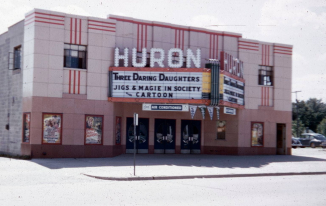 Huron Theatre - Courtesy Al Johnson (newer photo)